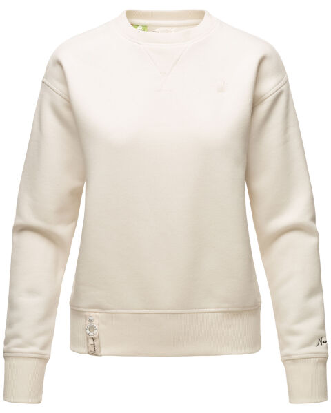 Navahoo Zuckerschnecke Damen Pullover Sweatshirt Pulli Sweater Offwhite Größe XS - Gr. 34