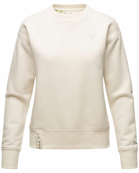 Navahoo Zuckerschnecke Damen Pullover Sweatshirt Pulli Sweater Offwhite Größe XL - Gr. 42