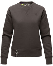 Navahoo Zuckerschnecke Damen Pullover Sweatshirt Pulli Sweater Dunkelgrau Größe XS - Gr. 34