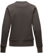 Navahoo Zuckerschnecke Damen Pullover Sweatshirt Pulli Sweater Dunkelgrau Größe XS - Gr. 34