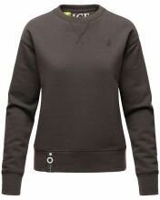 Navahoo Zuckerschnecke Damen Pullover Sweatshirt Pulli Sweater Dunkelgrau Größe XL - Gr. 42