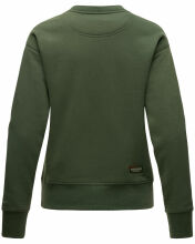 Navahoo Zuckerschnecke Damen Pullover Sweatshirt Pulli Sweater Olive Größe XS - Gr. 34
