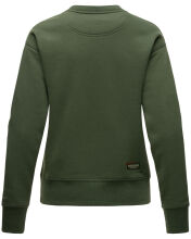 Navahoo Zuckerschnecke Damen Pullover Sweatshirt Pulli Sweater Olive Größe XL - Gr. 42