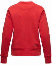 Navahoo Zuckerschnecke Damen Pullover Sweatshirt Pulli Sweater Rot Größe XS - Gr. 34