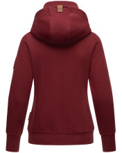 Navahoo Raniaa Damen Sweatshirt Hoodie Pullover Pulli Sweater Kapuze Bordeaux Größe XL - Gr. 42