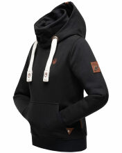 Navahoo Raniaa Damen Sweatshirt Hoodie Pullover Pulli Sweater Kapuze Navy Größe XS - Gr. 34