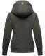 Navahoo Raniaa Damen Sweatshirt Hoodie Pullover Pulli Sweater Kapuze Dunkelgrau - Melange Größe L - Gr. 40