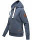 Navahoo Damlaa ladies hoodie sweatshirt hoodie Dusty-Blue-Gr.XS