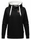 Marikoo Airii Damen Sweater Kapuzenpullover Hoodie Schwarz Größe S - Gr. 36