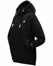Navahoo Silberengelchen Damen Hoodie Schwarz-Gr.S