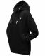 Navahoo Silberengelchen Damen Hoodie Schwarz-Gr.S