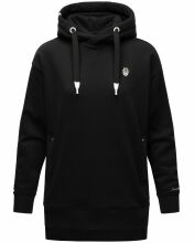 Navahoo Silberengelchen Damen Hoodie Schwarz-Gr.XXL