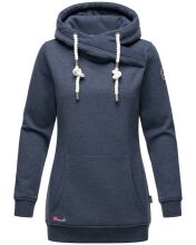 Marikoo Izuyaa ladies sweatshirt hoodie sweater hooded Blau-Mel.-Gr.XS
