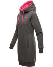 Navahoo Kirschblüte Damen Hoodie D.Grau-M.-Gr.XS