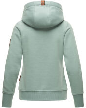 Navahoo Damlaa Damen Kapuzenpullover Sweatshirt Hoodie Mint - Melange Größe XXL - Gr. 44