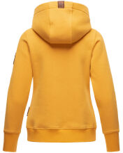 Navahoo Damlaa Damen Kapuzenpullover Sweatshirt Hoodie Gelb Größe XXL - Gr. 44