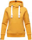 Navahoo Damlaa Damen Kapuzenpullover Sweatshirt Hoodie Gelb Größe XXL - Gr. 44