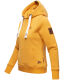 Navahoo Damlaa Damen Kapuzenpullover Sweatshirt Hoodie Gelb Größe XXL - Gr. 44