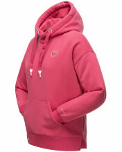 Navahoo Goldfee Damen Sweater mit Kapuze Pullover Sweatshirt Pink Größe  S - Gr. 36