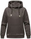 Navahoo Zuckerbärchen Damen Sweatshirt Hoodie Pullover Pulli Sweater Kapuze Dunkelgrau Größe XS - Gr. 34