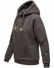 Navahoo Zuckerbärchen Damen Sweatshirt Hoodie Pullover Pulli Sweater Kapuze Dunkelgrau Größe XL - Gr. 42