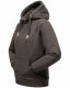 Navahoo Zuckerbärchen Damen Sweatshirt Hoodie Pullover Pulli Sweater Kapuze Dunkelgrau Größe XXL - Gr. 44