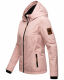 Marikoo Brombeere Damen Übergansjacke Frühlings Jacke Rosa-Gr.XL
