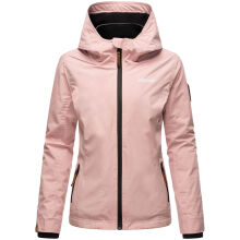 Marikoo Erdbeere Damen Übergangsjacke leicht gefüttert mit Kapuze Rosa Größe M - Gr. 38