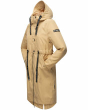 Navahoo Josinaa Damen Übergangs Mantel Beige-Gr.XS