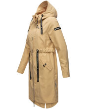 Navahoo Josinaa Damen Übergangs Mantel Beige-Gr.XL