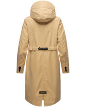 Navahoo Josinaa Damen Übergangs Mantel Beige-Gr.XL