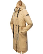 Navahoo Josinaa Damen Übergangs Mantel Beige-Gr.XL