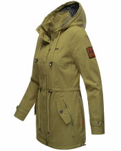 Marikoo Nyokoo Damen Herbst Frühling Übergangsjacke Grün-Gr.S