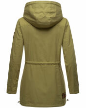 Marikoo Nyokoo Damen Herbst Frühling Übergangsjacke Grün-Gr.S