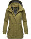 Marikoo Nyokoo Damen Herbst Frühling Übergangsjacke Grün-Gr.S