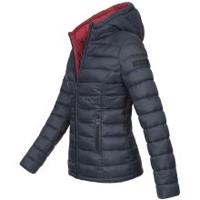 Marikoo Lucy Damen gesteppte Übergangsjacke Navy Größe XXXL - Gr. 46