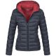 Marikoo Lucy Damen gesteppte Übergangsjacke Navy Größe XXXL - Gr. 46
