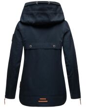 Navahoo Wekoo Damen Übergangsjacke mit Kapuze Navy Größe XXXL - Gr. 46