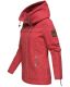 Navahoo Wekoo Damen Übergangsjacke mit Kapuze Rot Größe XXXL - Gr. 46