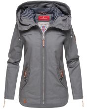 Navahoo Wekoo ladies spring jacket with hood Anthrazit