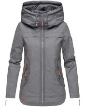 Navahoo Wekoo ladies spring jacket with hood Anthrazit
