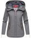 Navahoo Wekoo ladies spring jacket with hood Anthrazit
