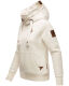 Navahoo Raniaa Damen Sweatshirt Hoodie Pullover Pulli Sweater Kapuze Offwhite Größe XXL - Gr. 44