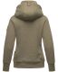 Navahoo Raniaa Damen Sweatshirt Hoodie Pullover Pulli Sweater Kapuze Dusty Olive - Melange Größe XS - Gr. 34