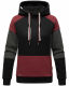 Navahoo Babykätzchen ladies blocking color hoodie sweatshirt hooded Schwarz-Gr.XL