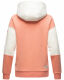 Navahoo Babykätzchen ladies blocking color hoodie sweatshirt hooded Apricot-Gr.XS