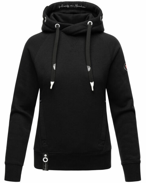 Navahoo Liebesmäuschen Damen Hoodie Schwarz-Gr.XL
