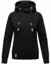 Navahoo Liebesmäuschen Damen Hoodie Schwarz-Gr.XL