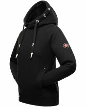 Navahoo Liebesmäuschen Damen Hoodie Schwarz-Gr.XL