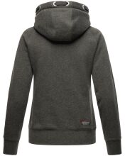 Navahoo Liebesmäuschen Damen Hoodie D.Grau-Mel-Gr.L